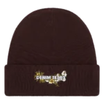 Floral Beanie Brown