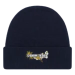 Floral Beanie Navy