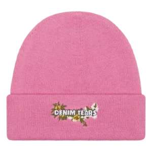 Floral Beanie Pink