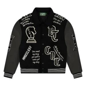Grandmaster Varsity Jacket Black