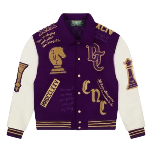 Grandmaster Varsity Jacket Purple