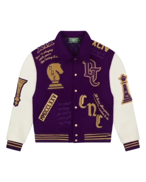Grandmaster Varsity Jacket Purple