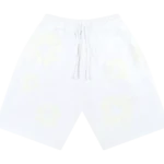 Mono Cotton Wreath Shorts White