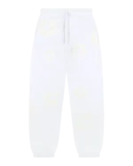 Mono Cotton Wreath Sweatpants White