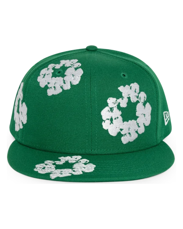 New Era Cotton Wreath 59 50 Green