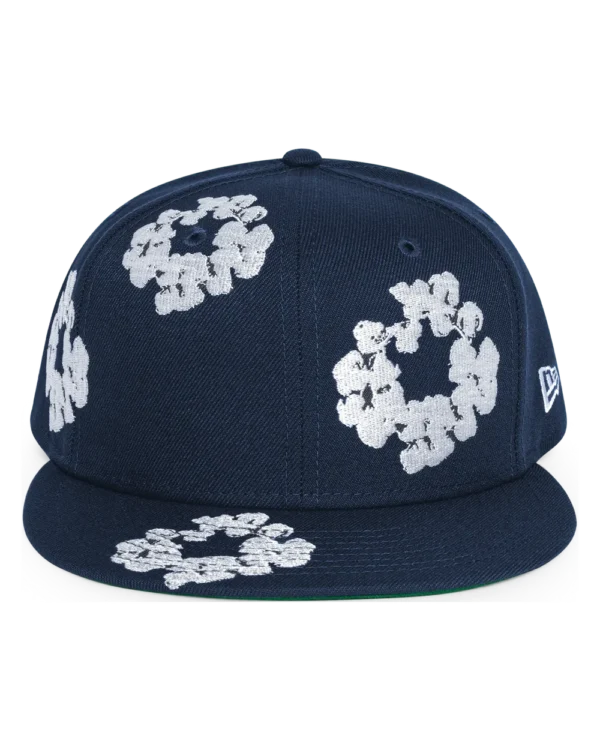 New Era Cotton Wreath 59 50 Navy