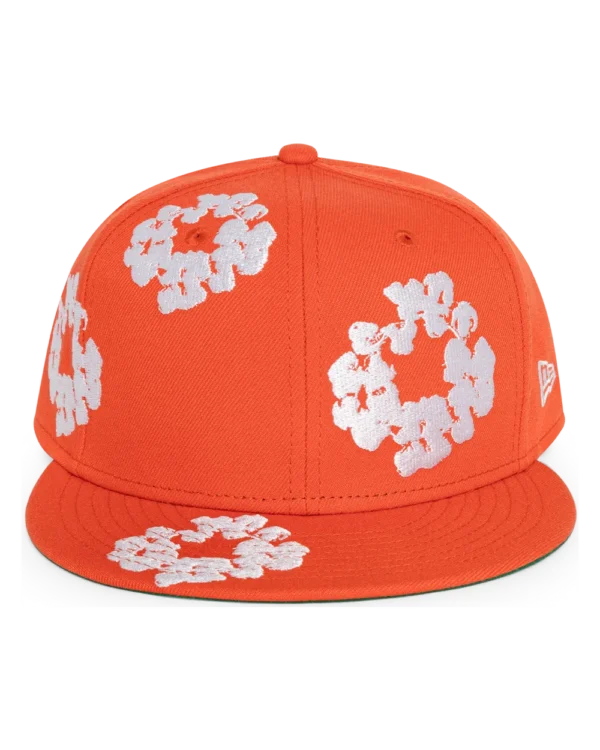 New Era Cotton Wreath 59 50 Orange