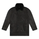 Oakland Wreath Winter Leather Coat