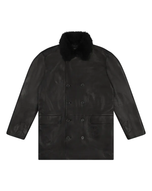 Oakland Wreath Winter Leather Coat