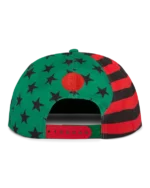 Pan African American Flag Yin Yang Hat-1