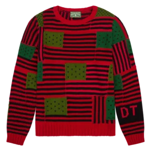Patchwork Flag Knit