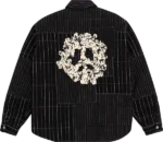 Peace Patchwork Padded Jacket-1