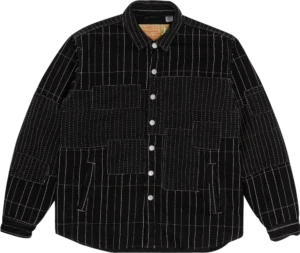 Peace Patchwork Padded Jacket