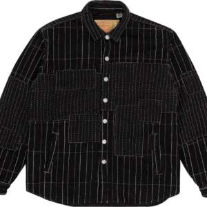 Peace Patchwork Padded Jacket