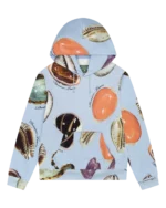 Shell Hoodie Blue