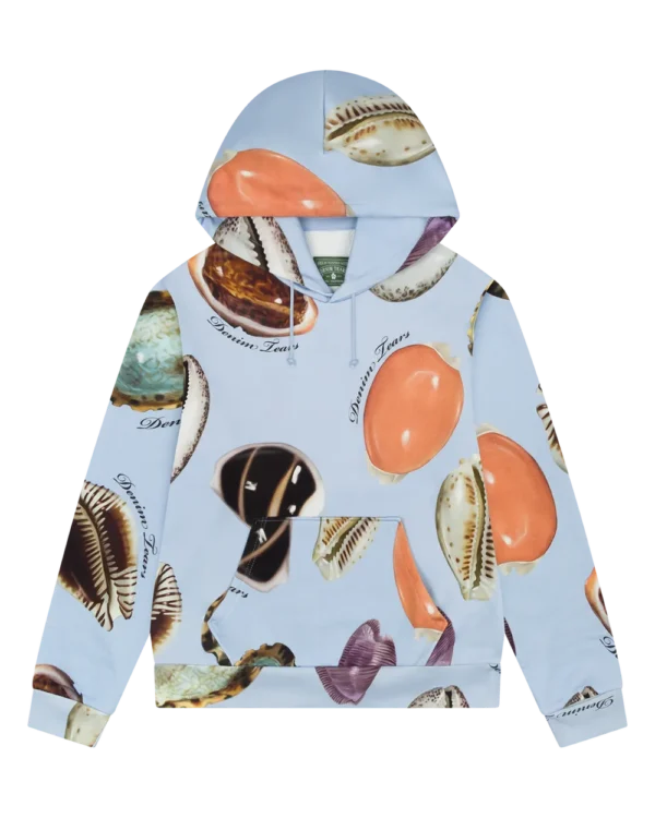 Shell Hoodie Blue
