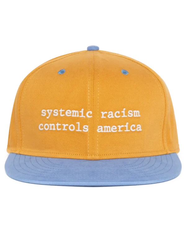 Systemic Racism Controls America Hat Orange