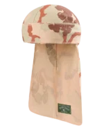 Tan Camo Cotton Wreath Durag-1