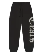 Tears Cut Out Sweatpants Charcoal