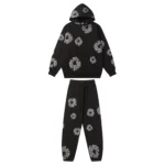 The Cotton Wreath Black Tracksuit
