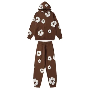 The Cotton Wreath Brown Tracksuit