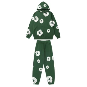 The Cotton Wreath Green Tracksuit