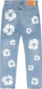 The Cotton Wreath Jean Light Wash-1