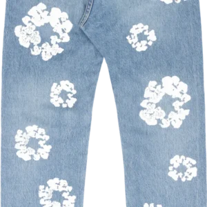 The Cotton Wreath Jean Light Wash-1
