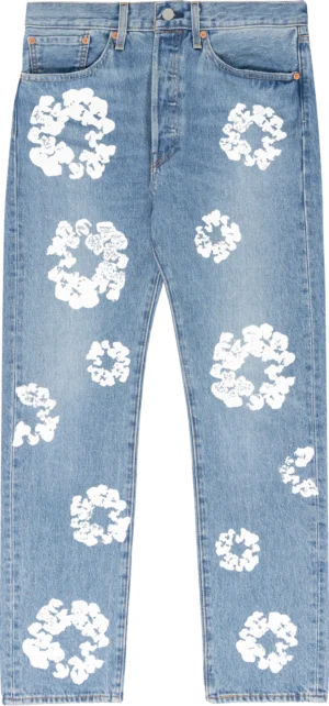 The Cotton Wreath Jean Light Wash