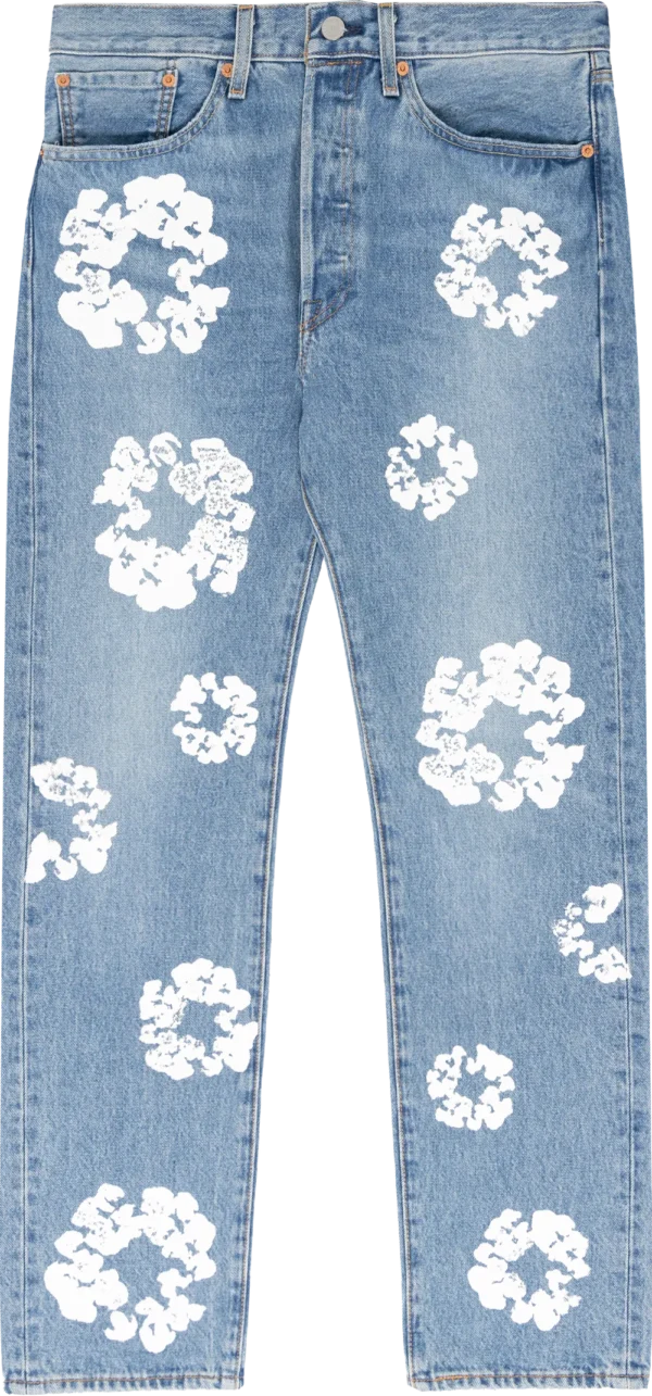 The Cotton Wreath Jean Light Wash