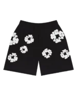 The Cotton Wreath Shorts Black-1