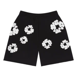 The Cotton Wreath Shorts Black-1