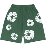 The Cotton Wreath Shorts Green