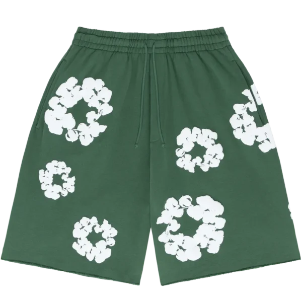 The Cotton Wreath Shorts Green