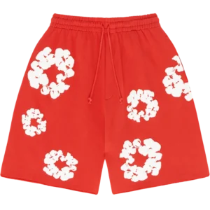 The Cotton Wreath Shorts Red
