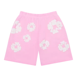 The Cotton Wreath Sweat Shorts Powder Pink-1