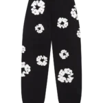 The Cotton Wreath Sweatpants Black