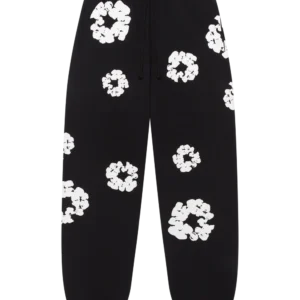 The Cotton Wreath Sweatpants Black