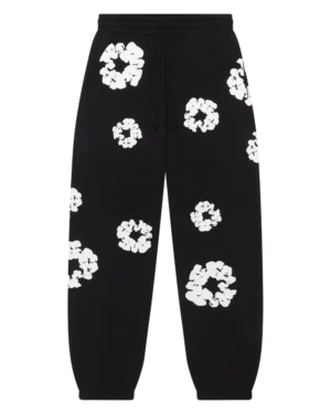 The Cotton Wreath Sweatpants Black