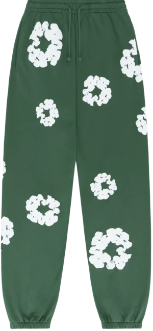 The Cotton Wreath Sweatpants Green