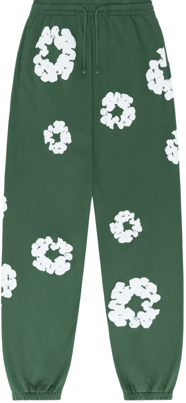 The Cotton Wreath Sweatpants Green