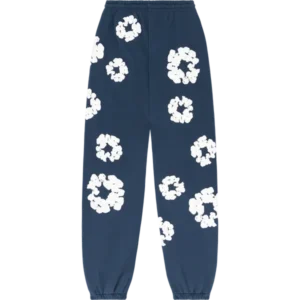 The Cotton Wreath Sweatpants Navy-1