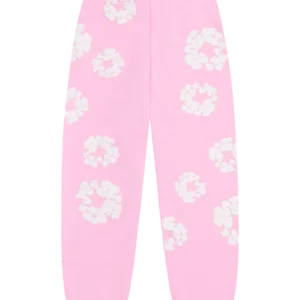 The Cotton Wreath Sweatpants Powder Pink-1