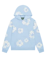 The Cotton Wreath Sweatshirt Powder Blue
