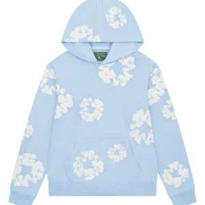 The Cotton Wreath Sweatshirt Powder Blue