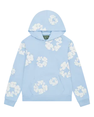 The Cotton Wreath Sweatshirt Powder Blue