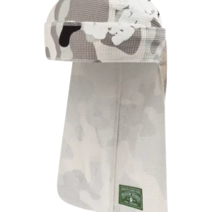 White Camo Cotton Wreath Durag-1