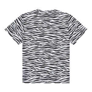 Zebra Poem Camo Tee White-1