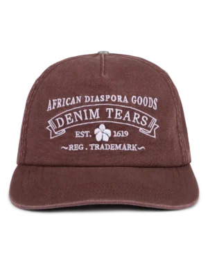 denim-tears-adg-brown-cap