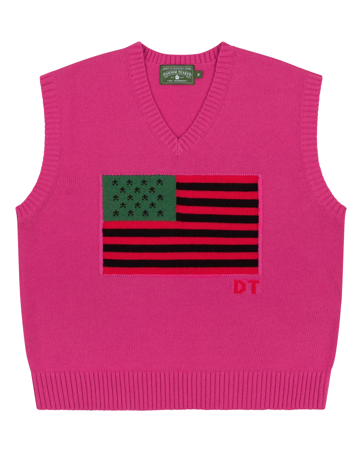 denim-tears-african-americana-pink-vest denim-tears-african-americana-pink-vest